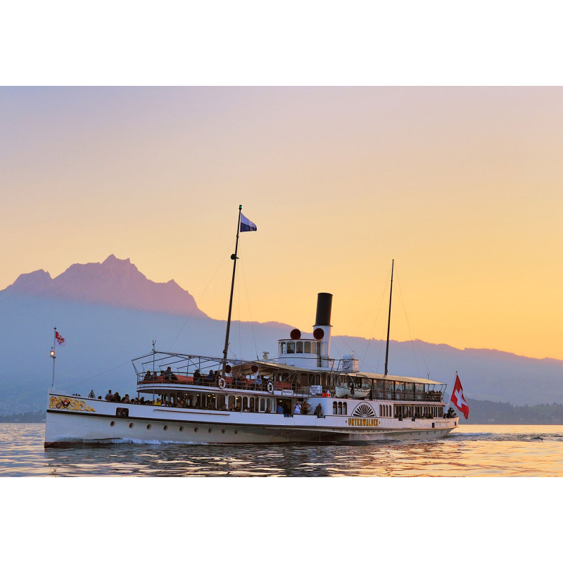 Voucher Sunset Cruise 2nd Class (with SBB Half-Fare Card)